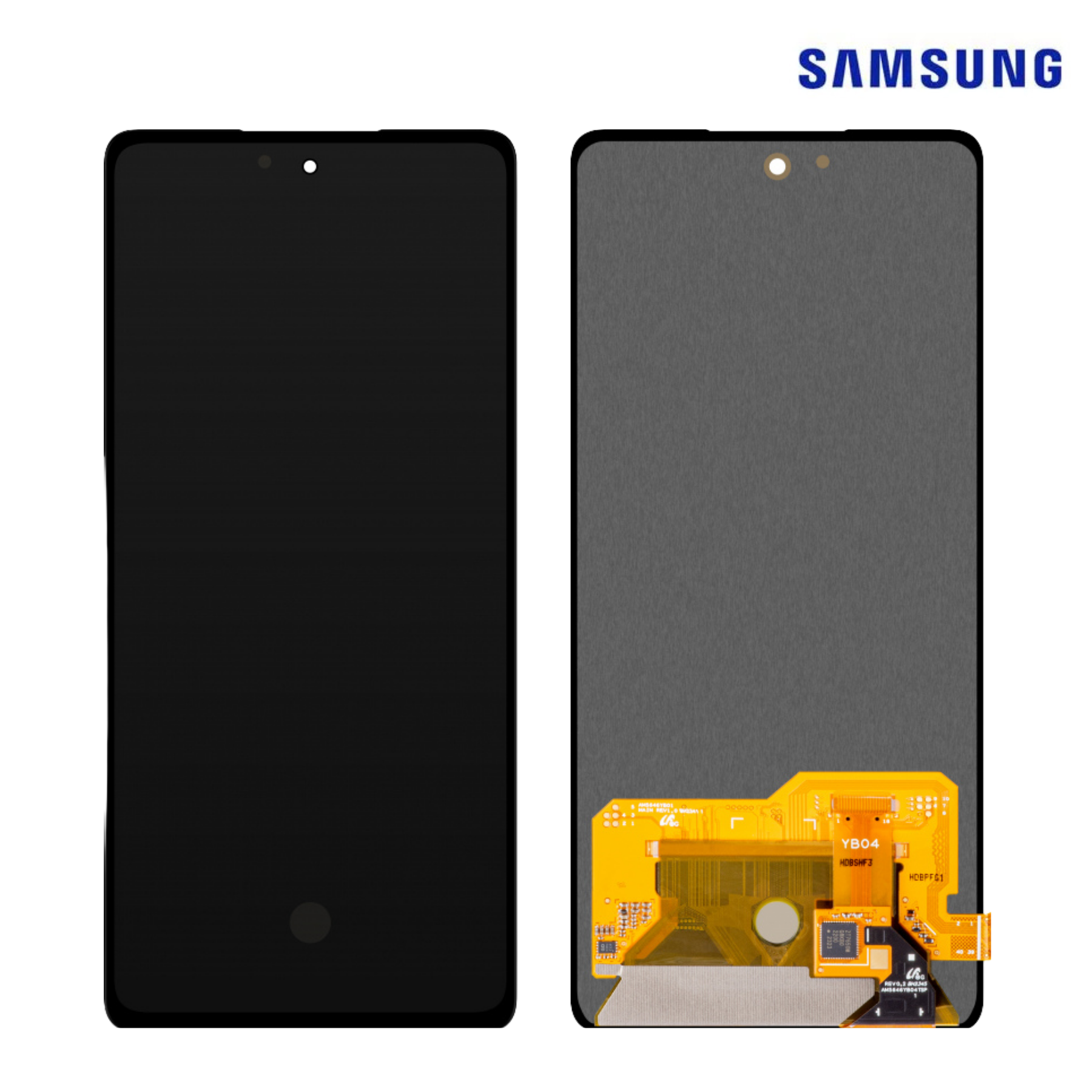 SAMSUNG S10 / SM-G973 PRISM WHITE/SILVER LCD